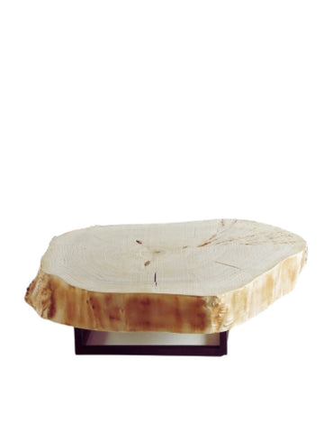NATURAL TREE TRUNK TABLE