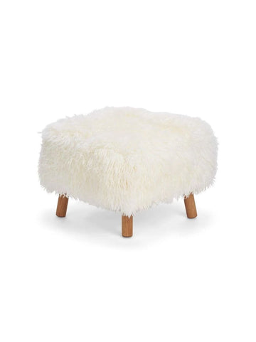 LONG WOOL FOOT REST