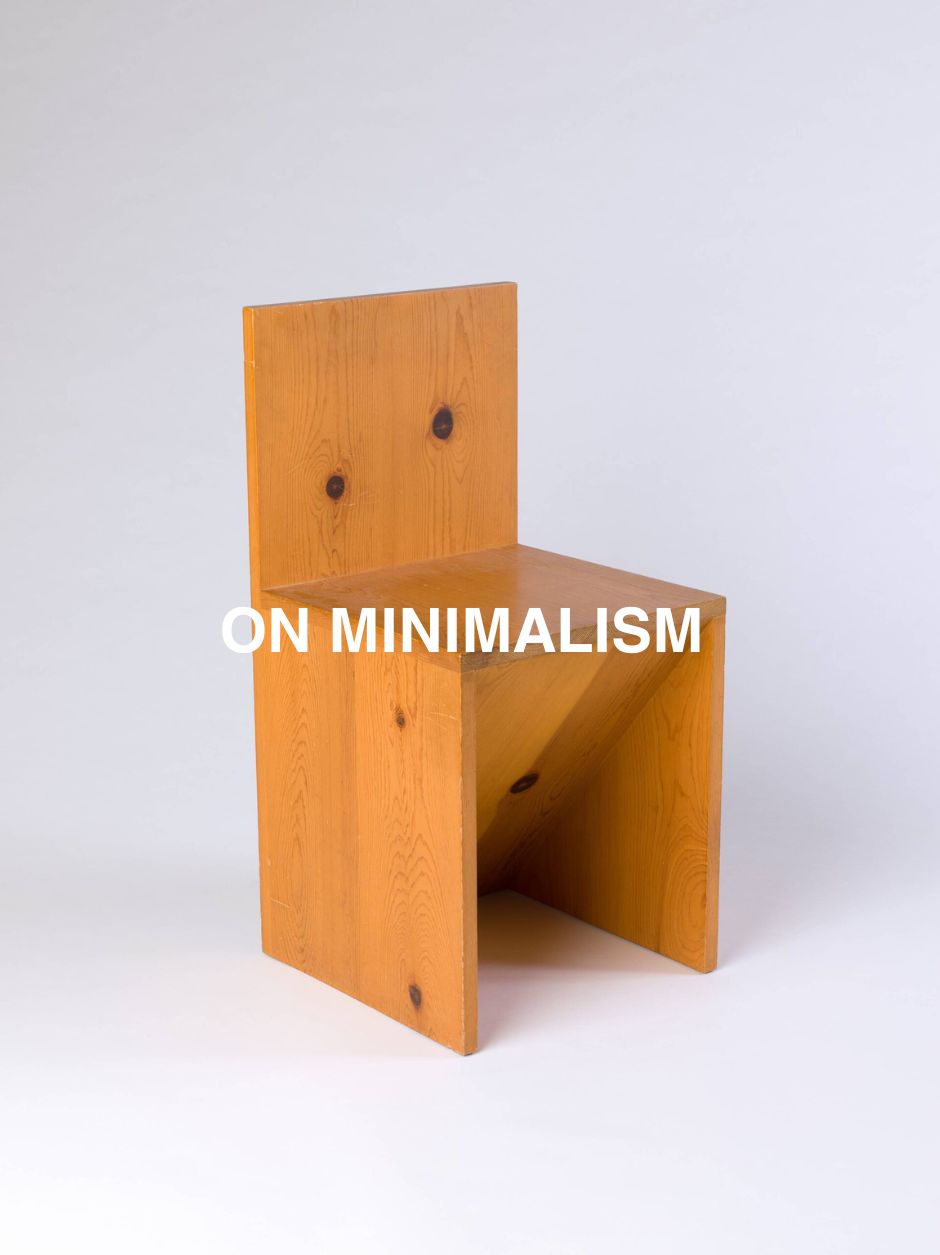 THE MIDCENTURY MINIMALIST MOVEMENT WAS A GLOBAL AFFAIR