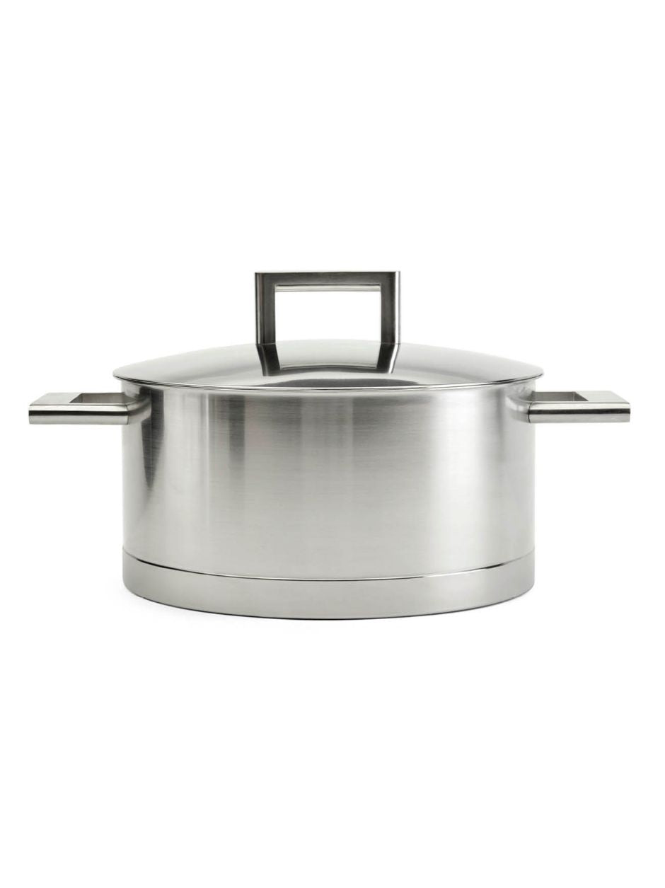 Pot In English STAINLESS STEEL COOKING POT WITH LID