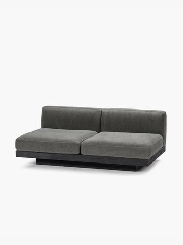 RUDOLPH TWO-SEATER SOFA SMOKE