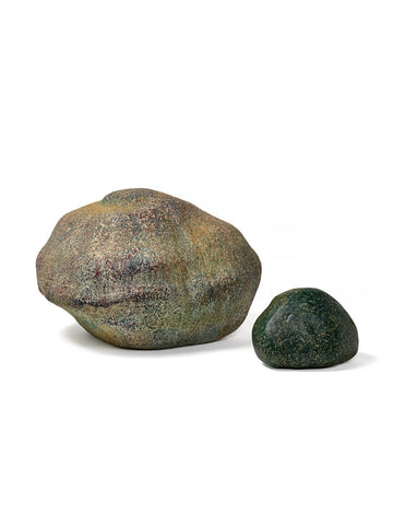SET OF TWO "SASSI" STONES, ITALY, 1960S