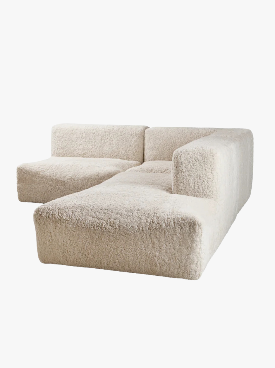 MODULAR SHEEPSKIN SOFA