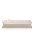 ODEÓN SOFA BY BLASCO, HANDCRAFTED IN SPAIN WITH NARROW ARMS, GOOSE DOWN CUSHIONS, REMOVABLE UPHOLSTERY AND LUXURIOUS SEAT MATTRESS.