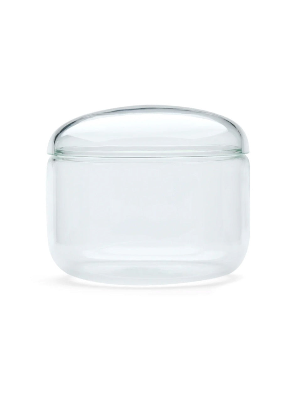 Pawson glass storage jars, Handcrafted glass jars, Bohemian glass jars, Glass storage containers, Mouth-blown glass storage, Artisan storage jars, Modern glass jars, Minimalist storage jars, Designer kitchen storage, Luxury kitchen storage, Glass serving dish, Transparent glass jars, High-end kitchen storage, Premium glassware, Functional decor, Glass storage with lid, Contemporary home accessories, Designer homeware, Elegant kitchen storage