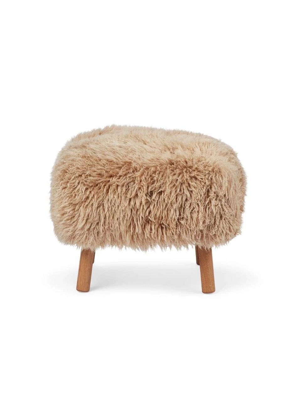 LONG WOOL FOOT REST