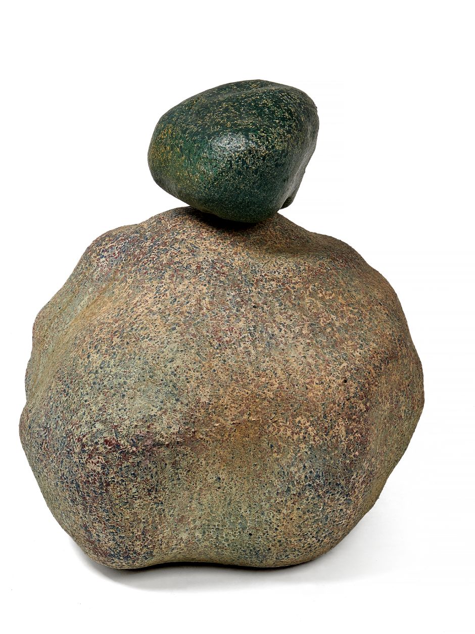 SET OF TWO "SASSI" STONES, ITALY, 1960S