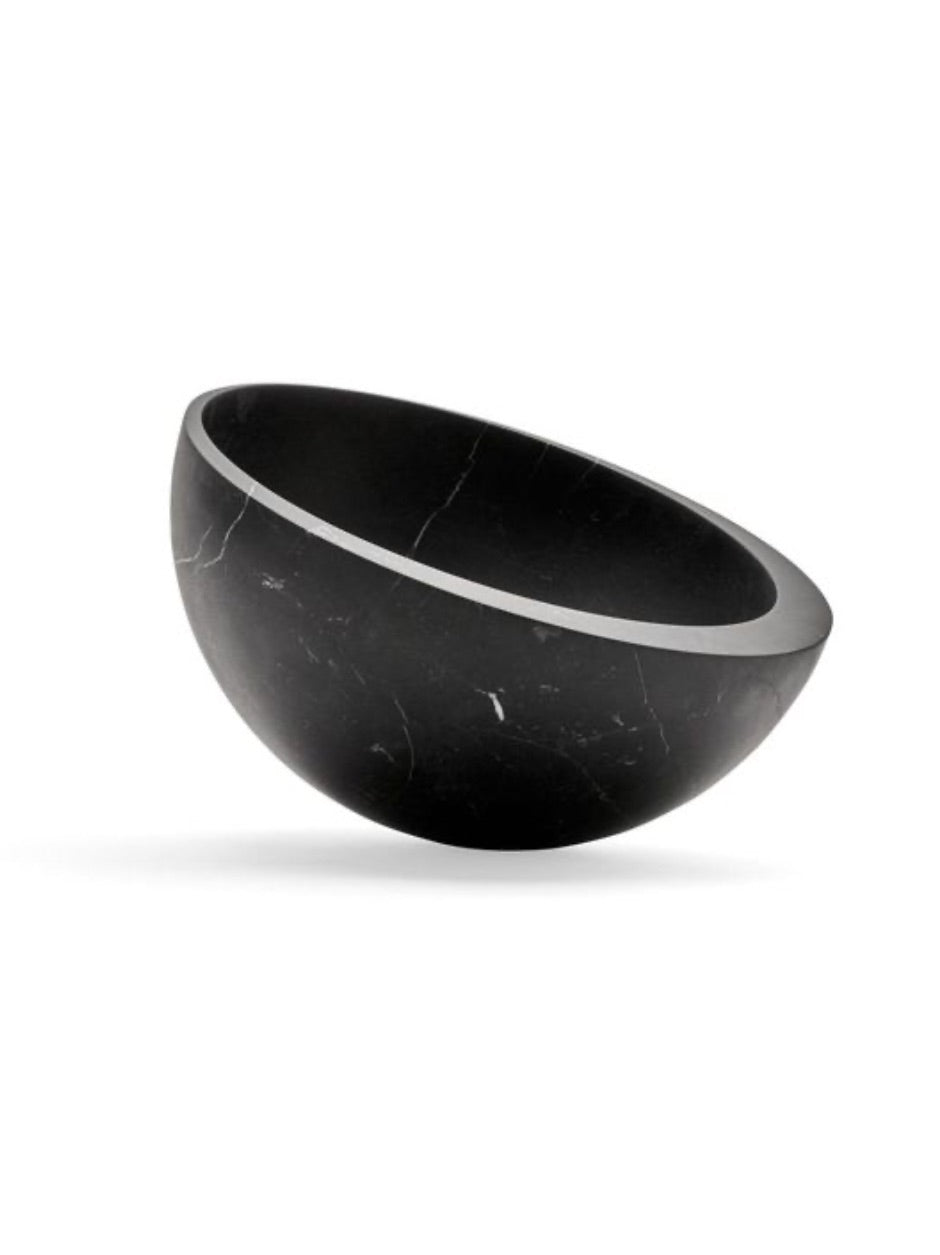 MARBLE HEMISPHERE BOWL
