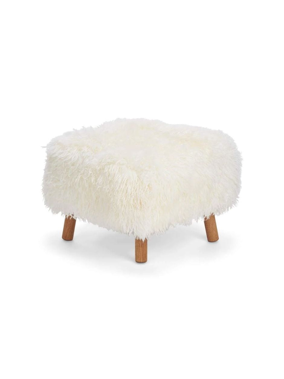 LONG WOOL FOOT REST