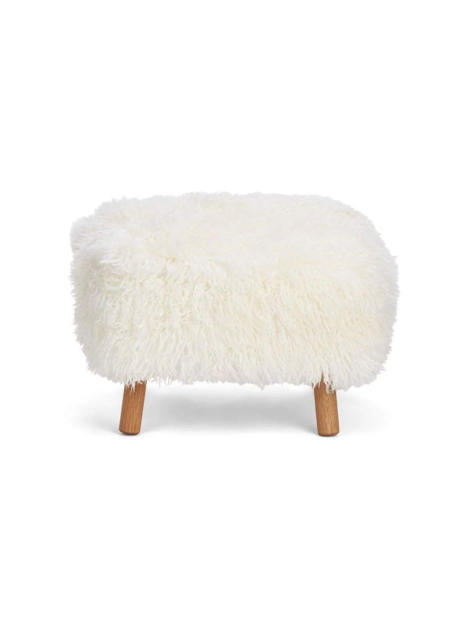 LONG WOOL FOOT REST