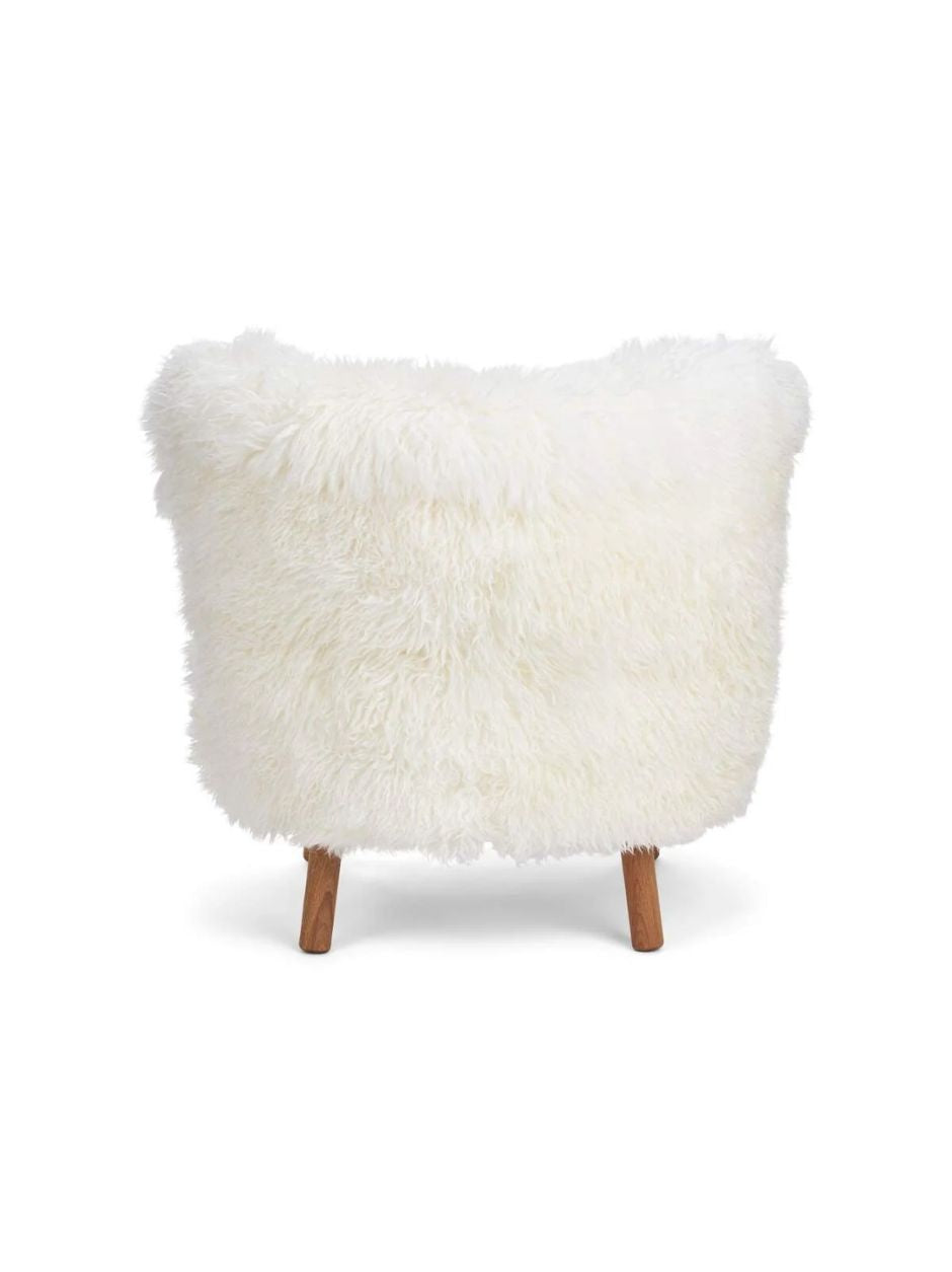 LONG WOOL LOUNGE CHAIR