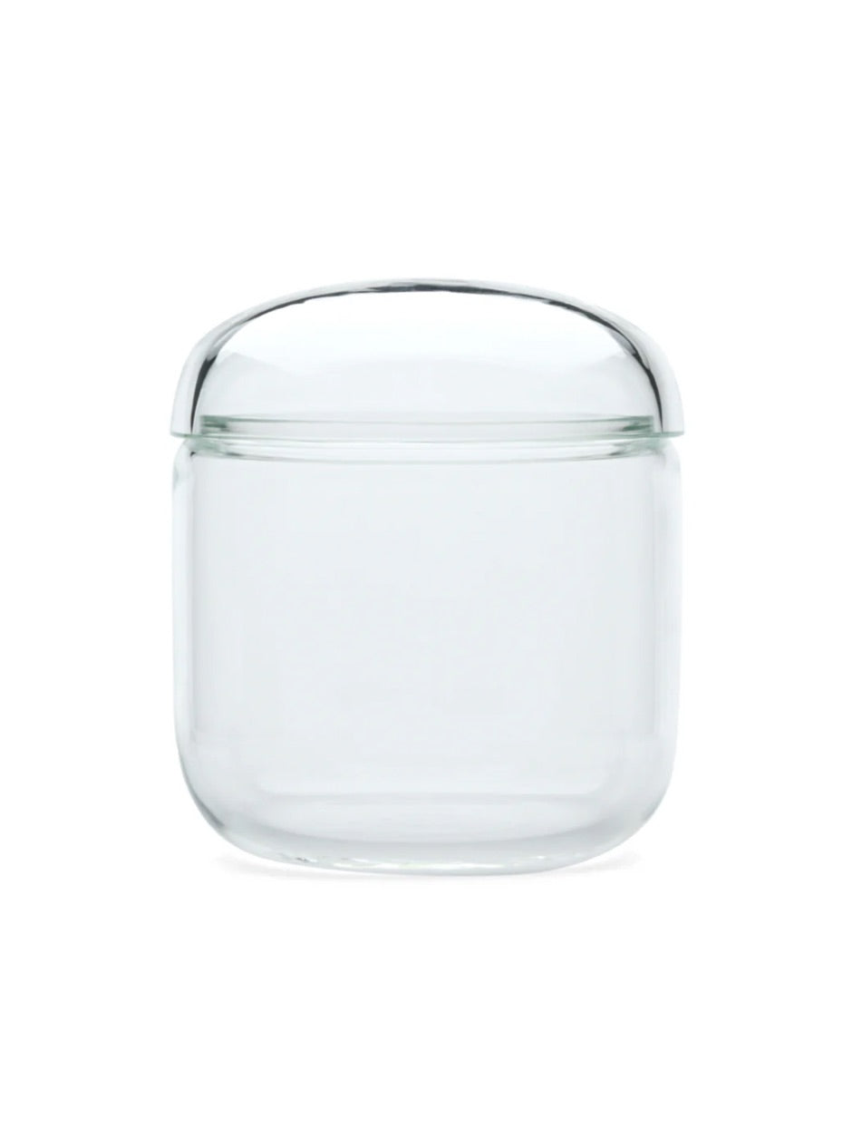 Pawson glass storage jars, Handcrafted glass jars, Bohemian glass jars, Glass storage containers, Mouth-blown glass storage, Artisan storage jars, Modern glass jars, Minimalist storage jars, Designer kitchen storage, Luxury kitchen storage, Glass serving dish, Transparent glass jars, High-end kitchen storage, Premium glassware, Functional decor, Glass storage with lid, Contemporary home accessories, Designer homeware, Elegant kitchen storage